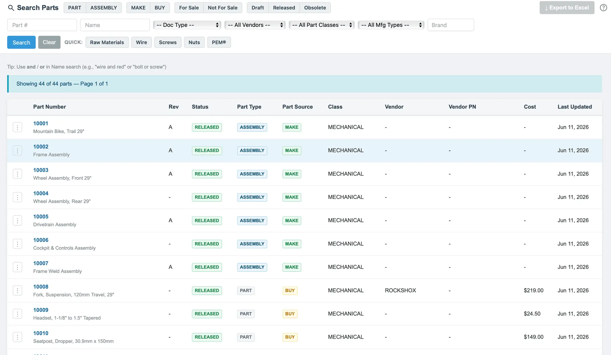 Screenshot 4 of SavantPLM