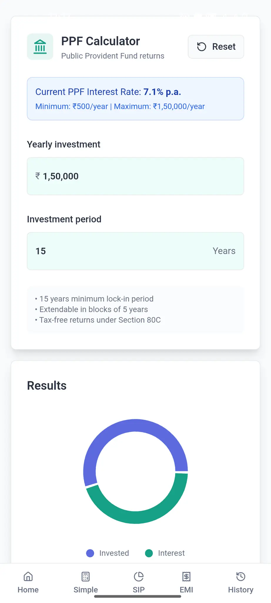Screenshot 8 of Financial Calculator - Apps on Google