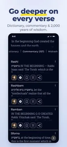 Screenshot 3 of Hebrew Bible Study - Torah