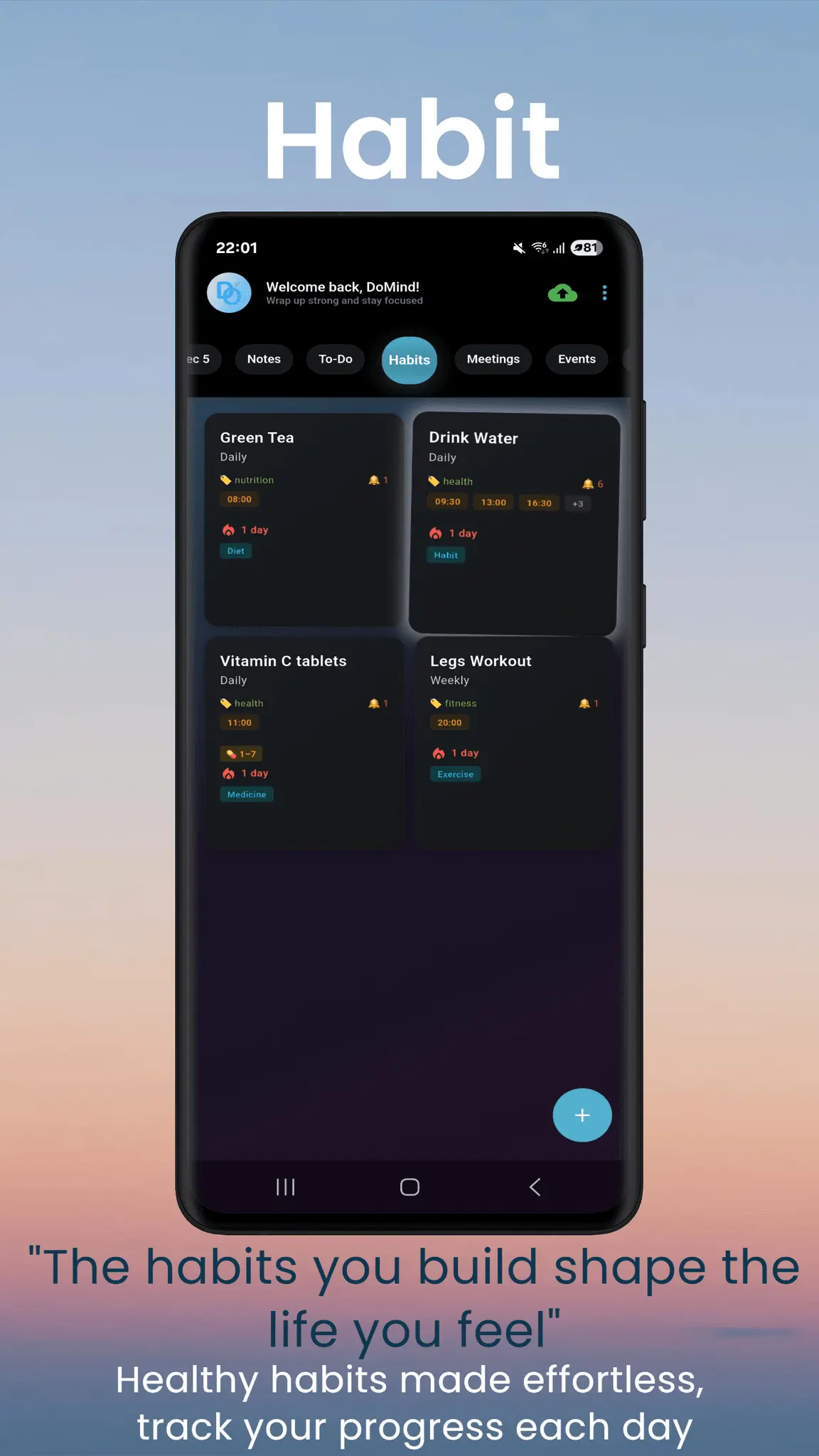Screenshot 9 of DoMind: Visual Planner & Tasks