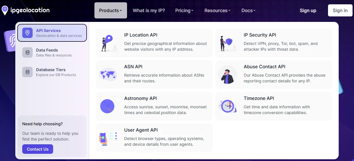 Screenshot 2 of IPGeolocation.io