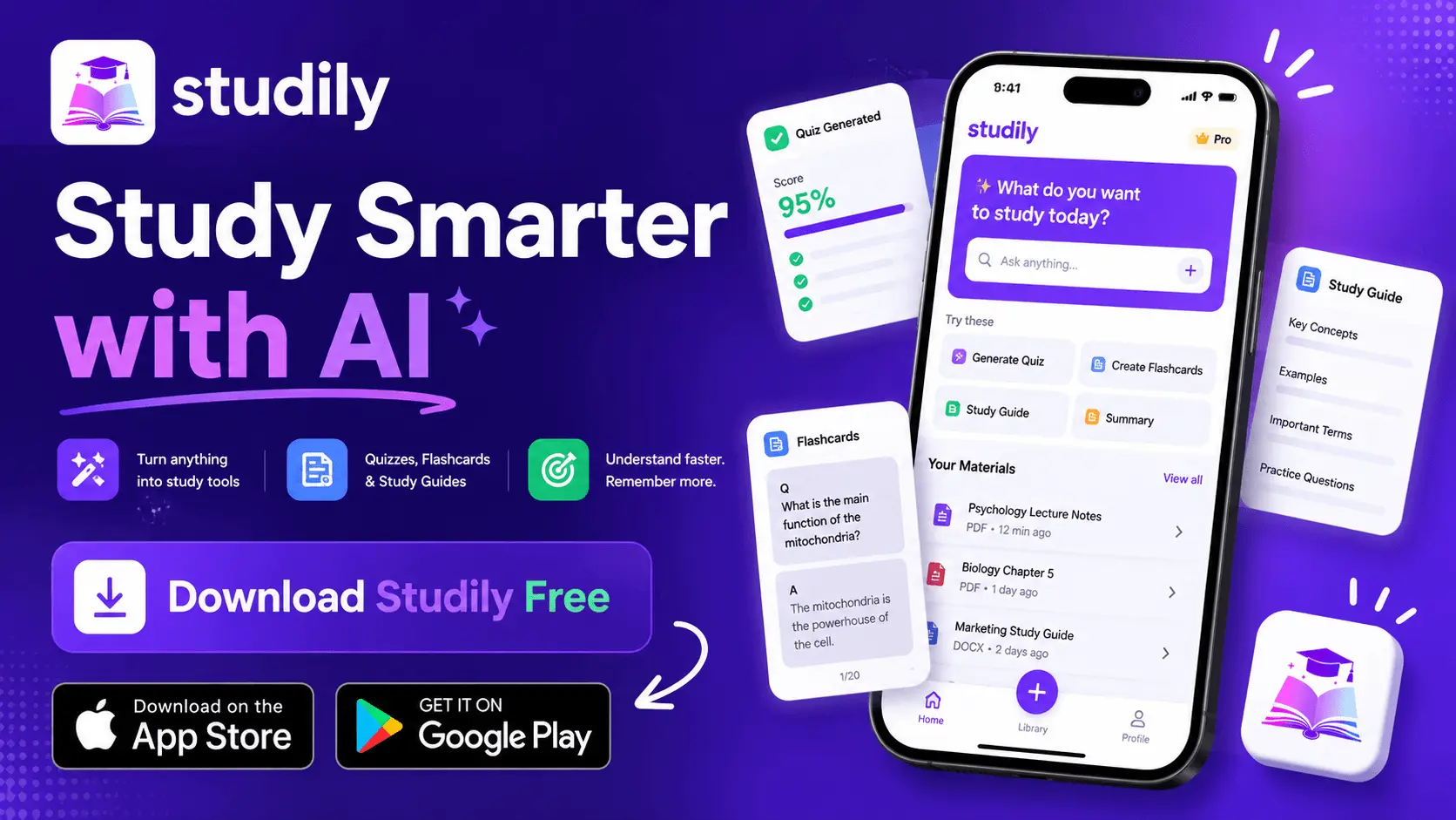 Screenshot 3 of Studily: AI Study App