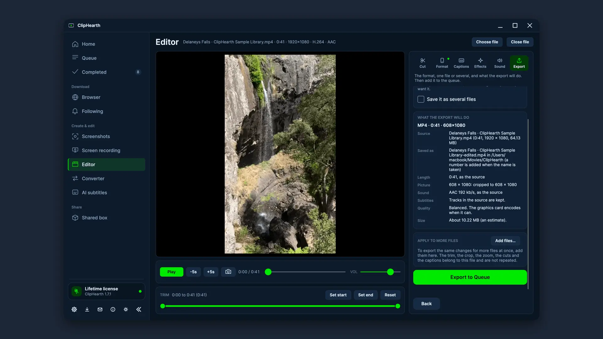 Screenshot 6 of ClipHearth