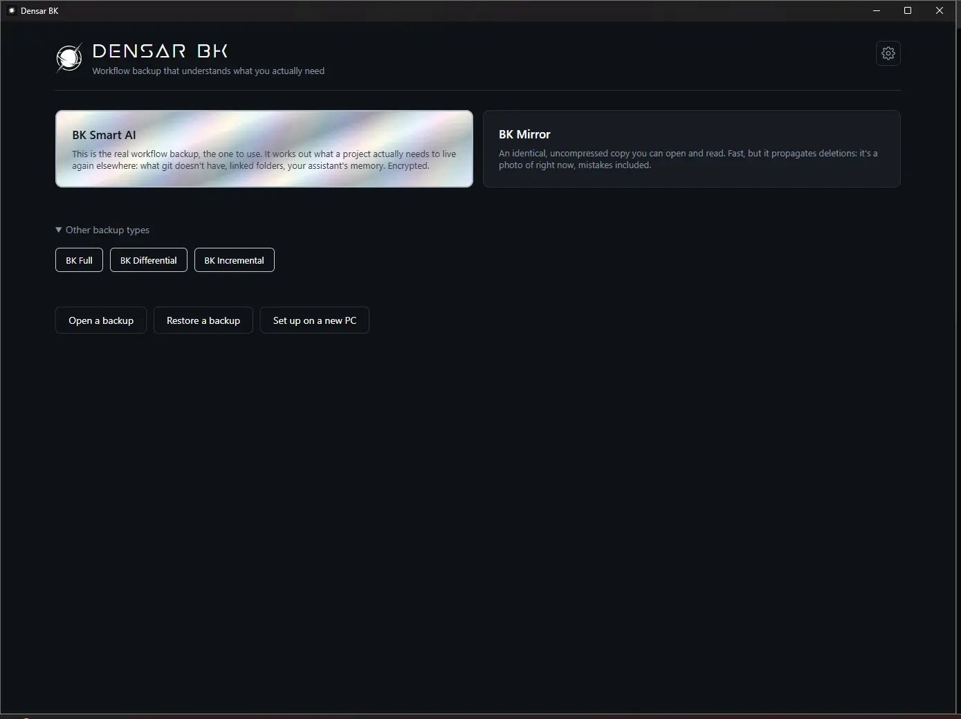 Screenshot 1 of Densar BK