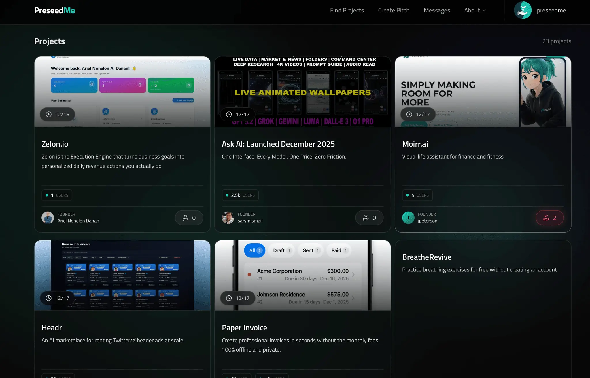 Screenshot 5 of PreseedMe