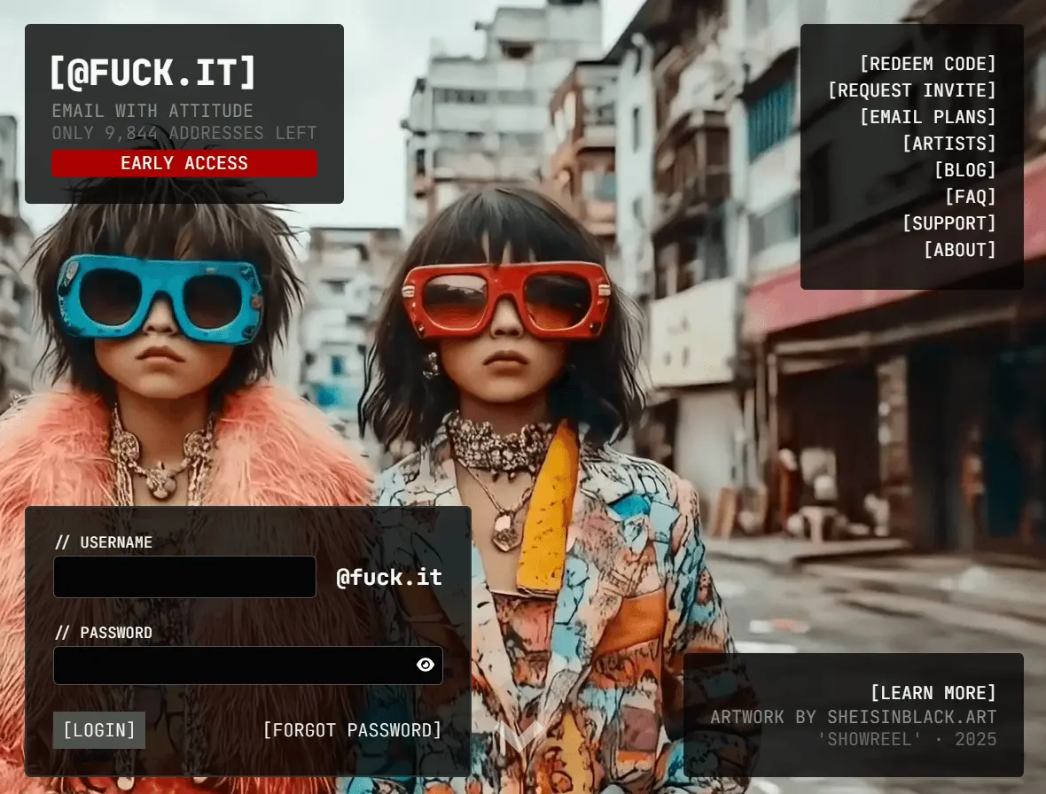 Screenshot 2 of [@fuck.it] - Email with Attitude