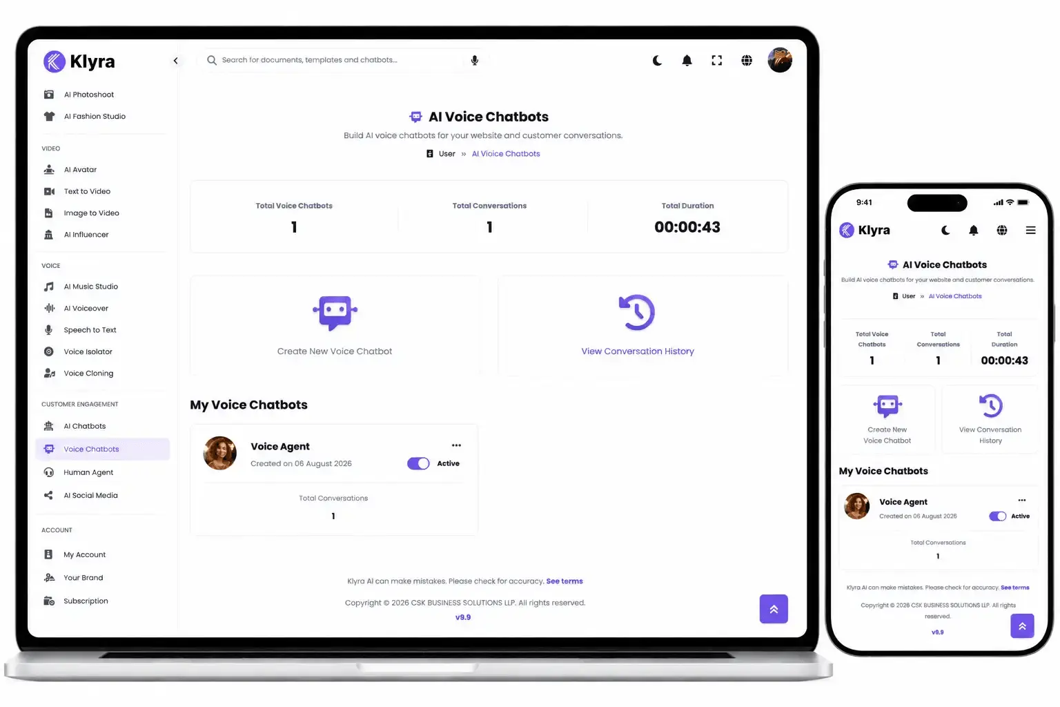 Screenshot 7 of Klyra AI