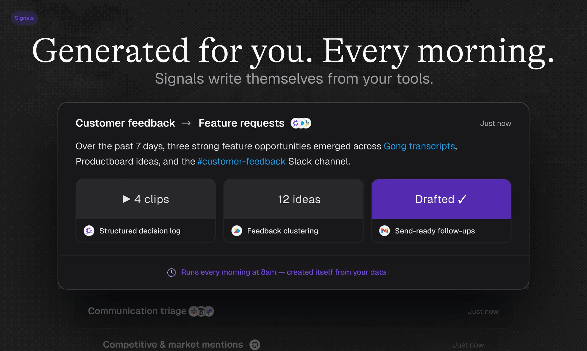Screenshot 3 of Signals by Samepage