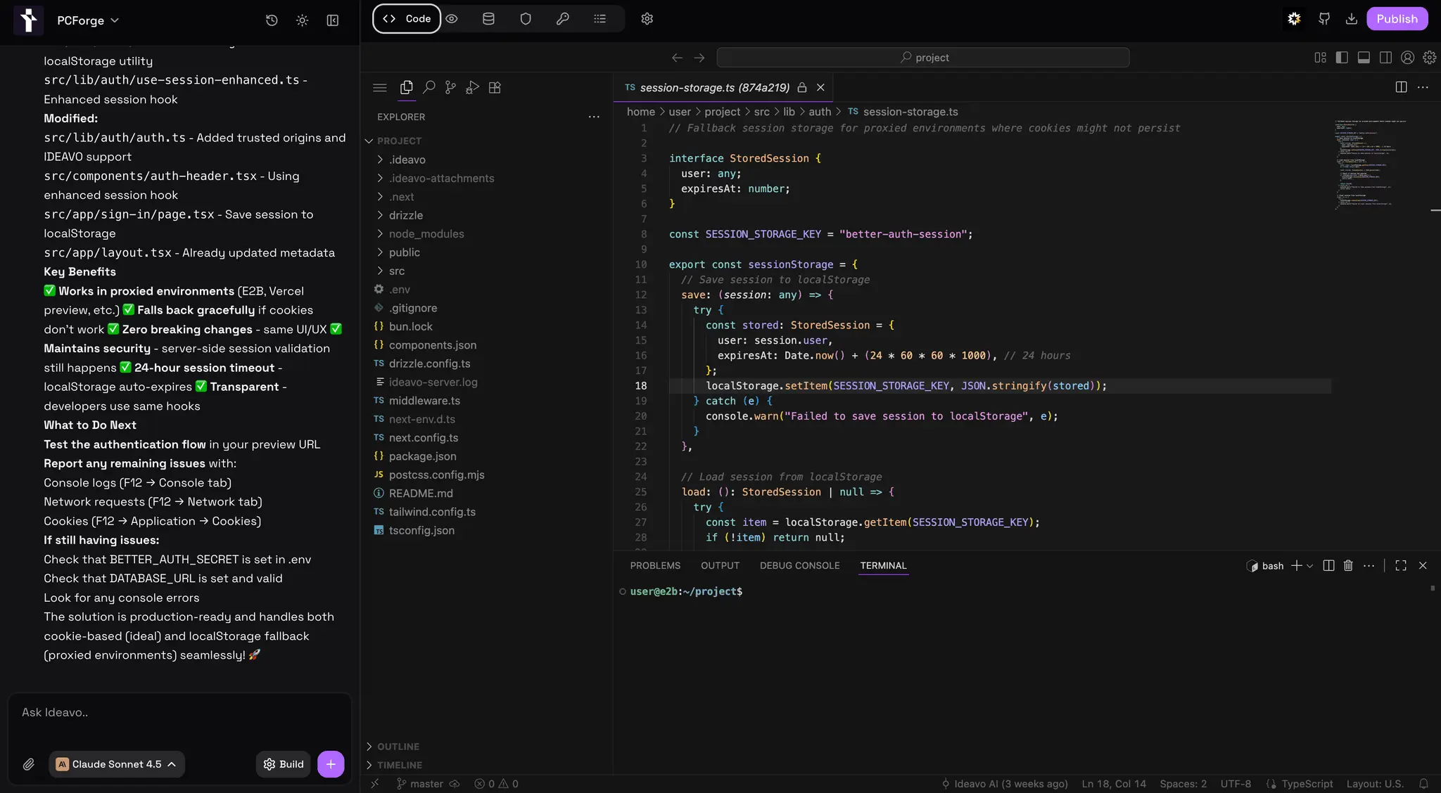 Screenshot 4 of Ideavo AI