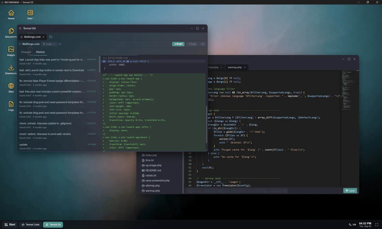Screenshot 6 of Termal OS
