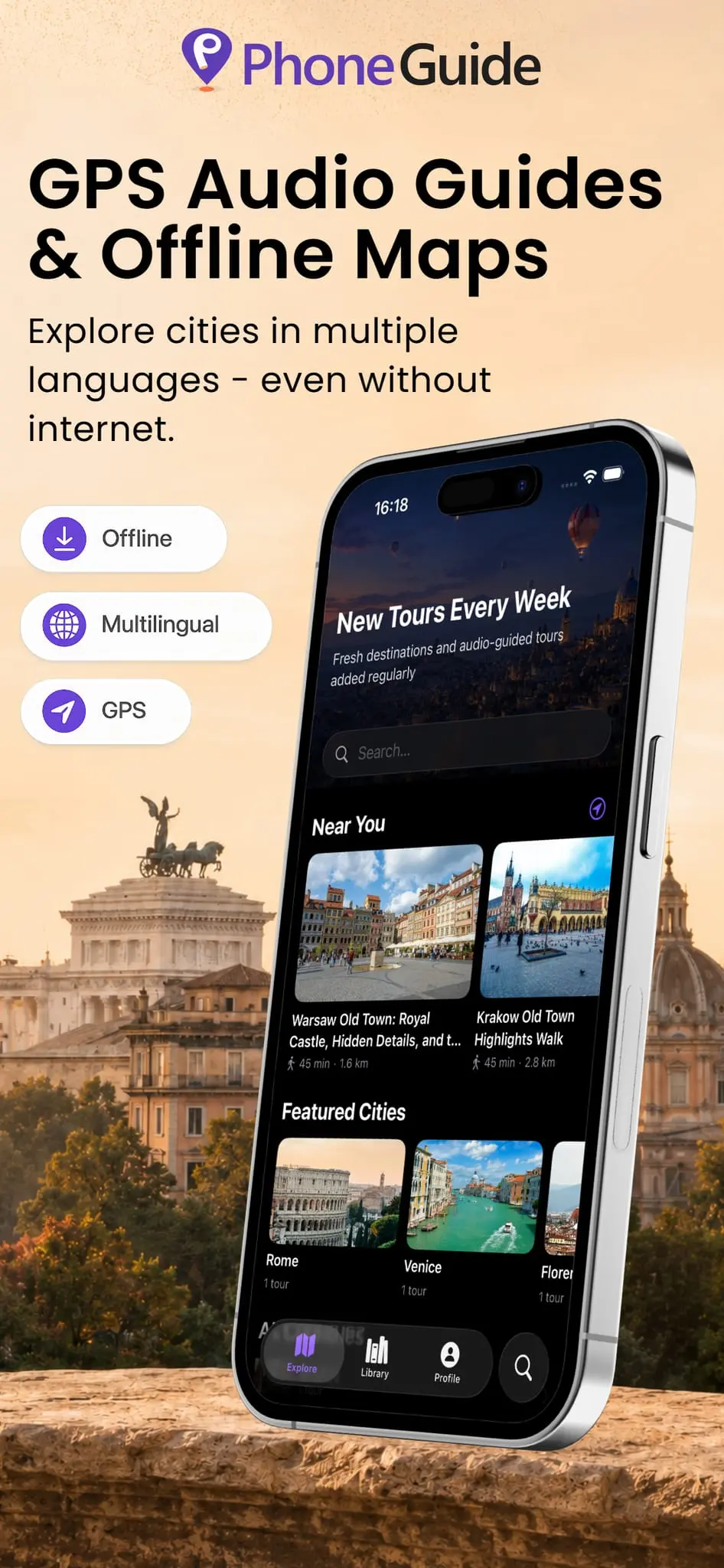 Screenshot 1 of PhoneGuide App