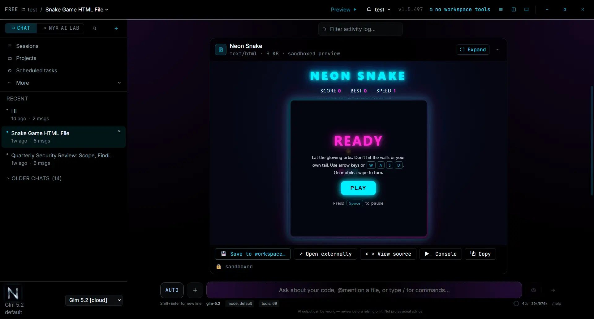 Screenshot 8 of NYX AI