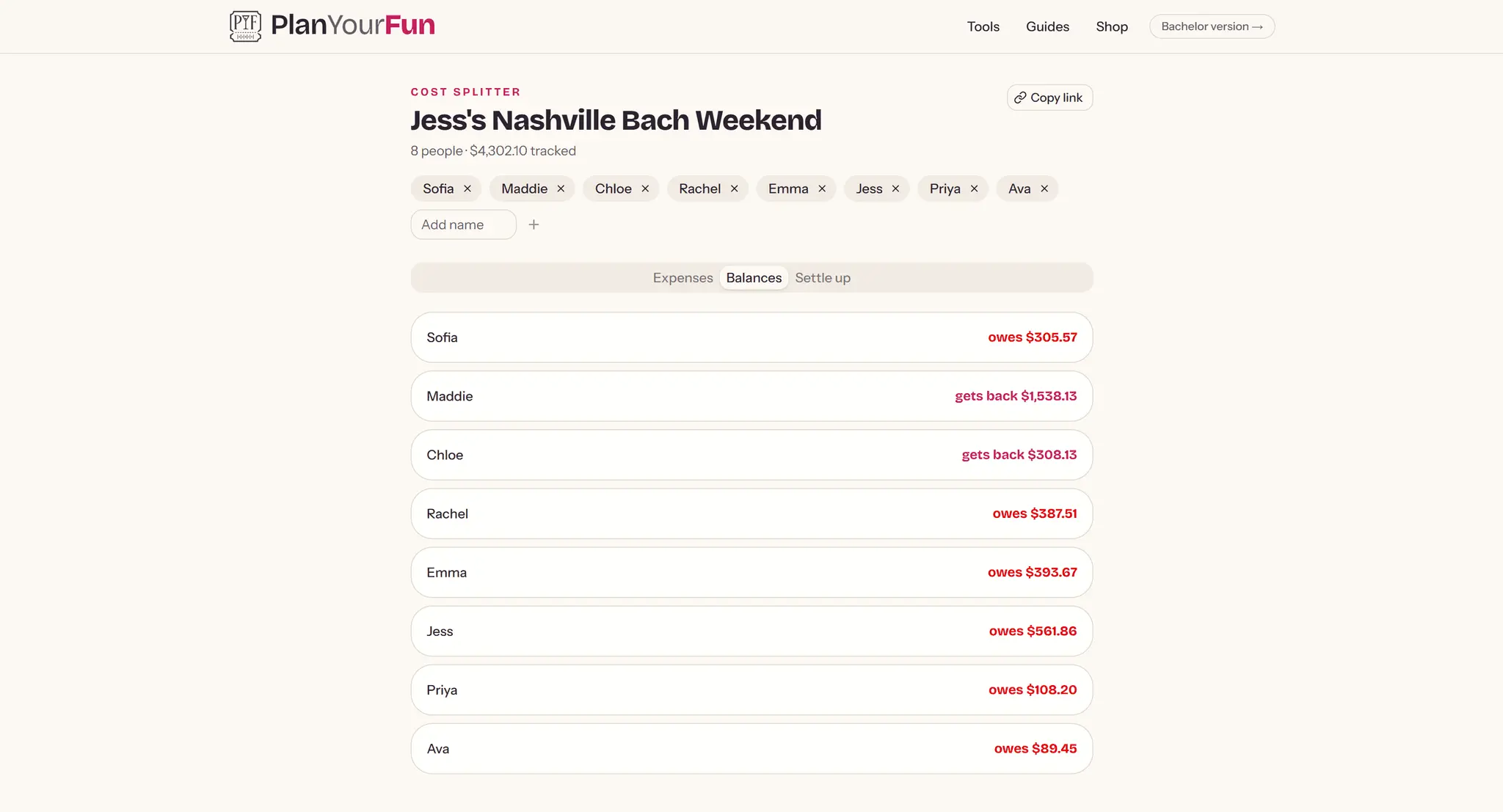 Screenshot 3 of PlanYourFun