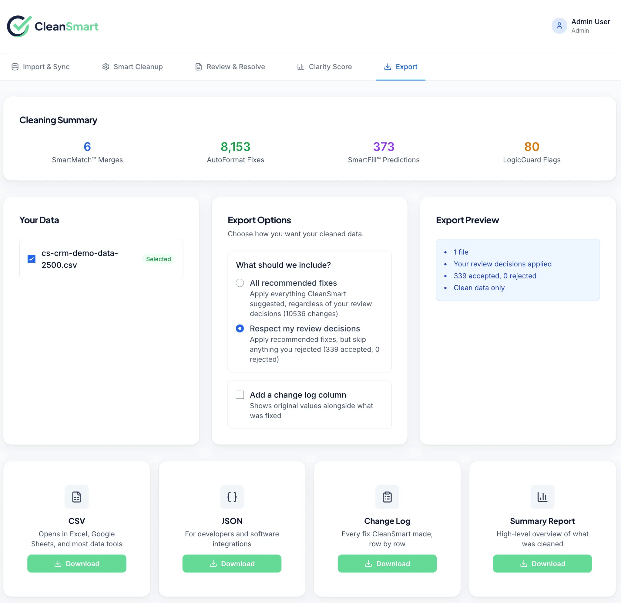 Screenshot 8 of CleanSmart