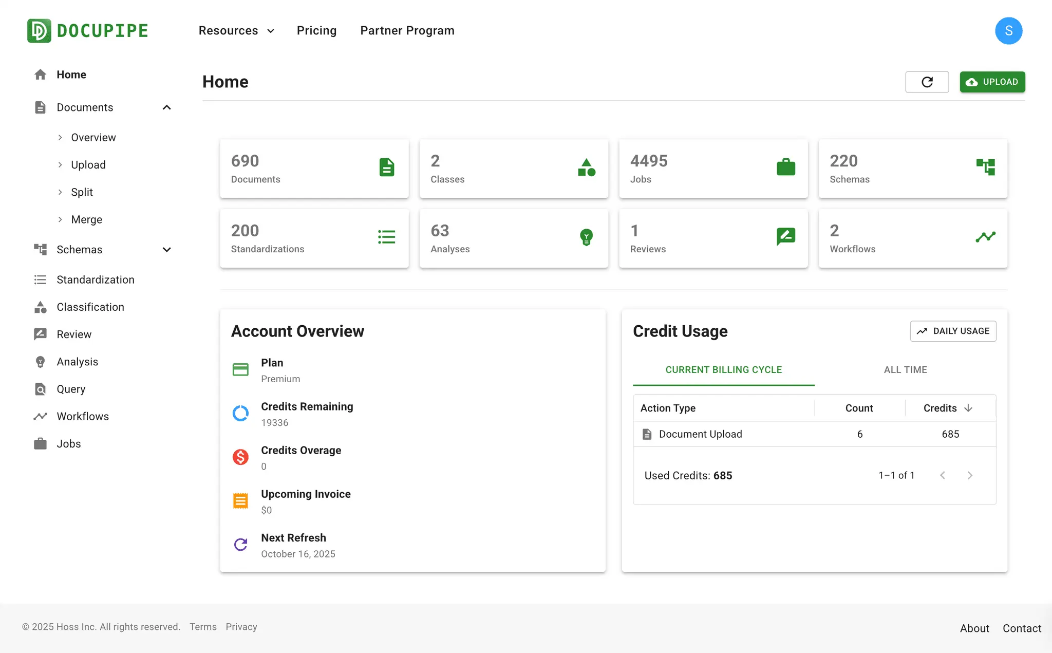 Screenshot 1 of DocuPipe