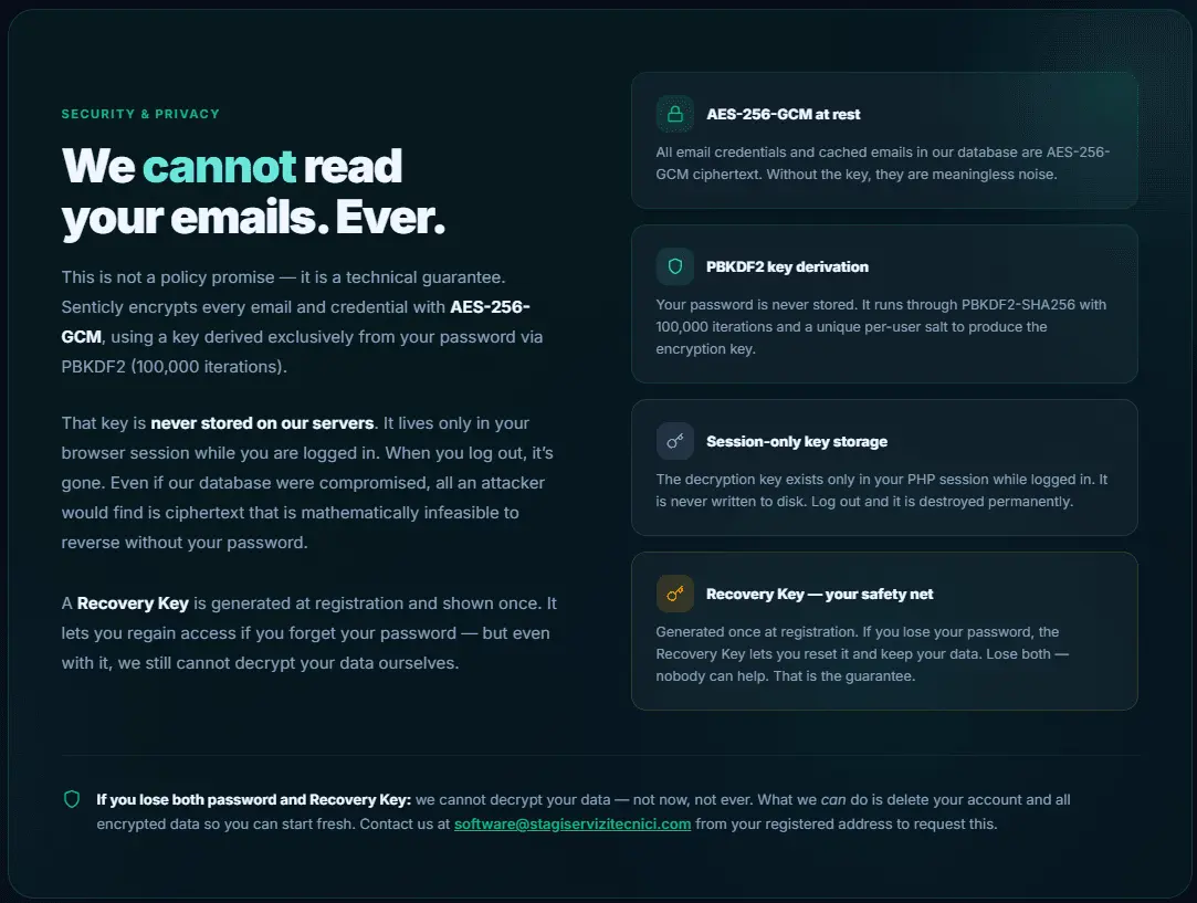 Screenshot 2 of Senticly