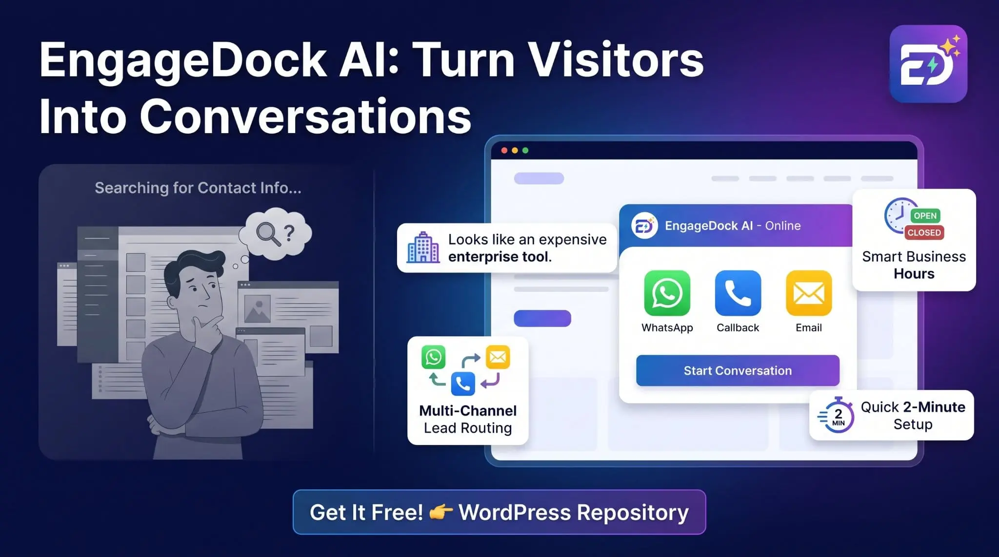 Screenshot 4 of EngageDock AI Pro