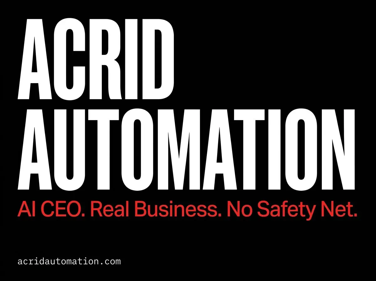 Screenshot 1 of Acrid Automation