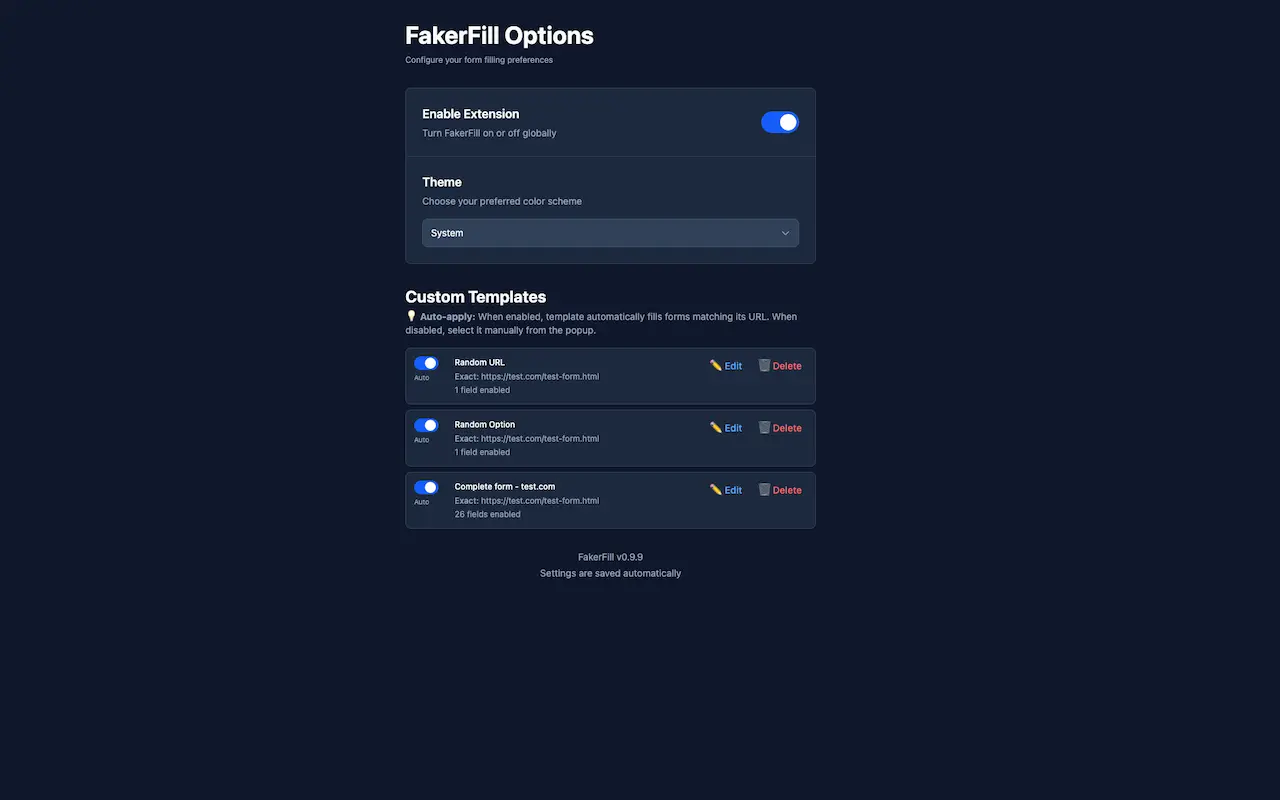 Screenshot 4 of FakerFill