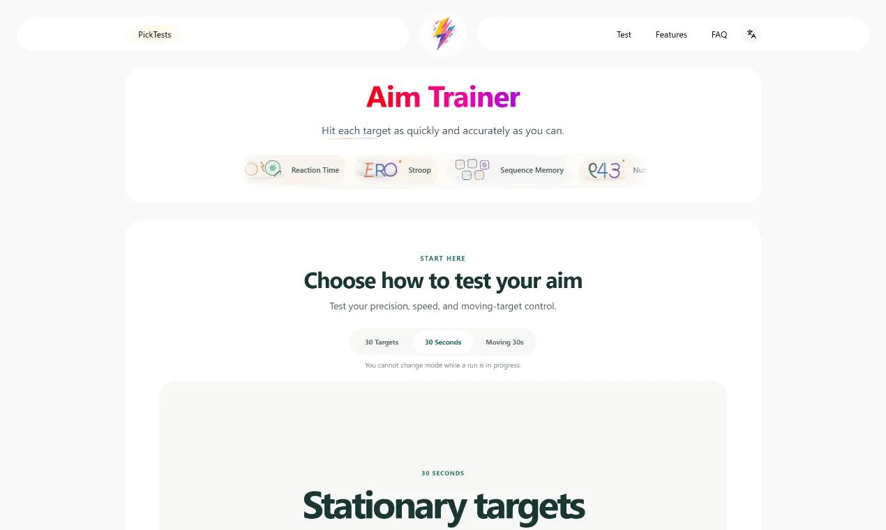 Screenshot 4 of PickTests