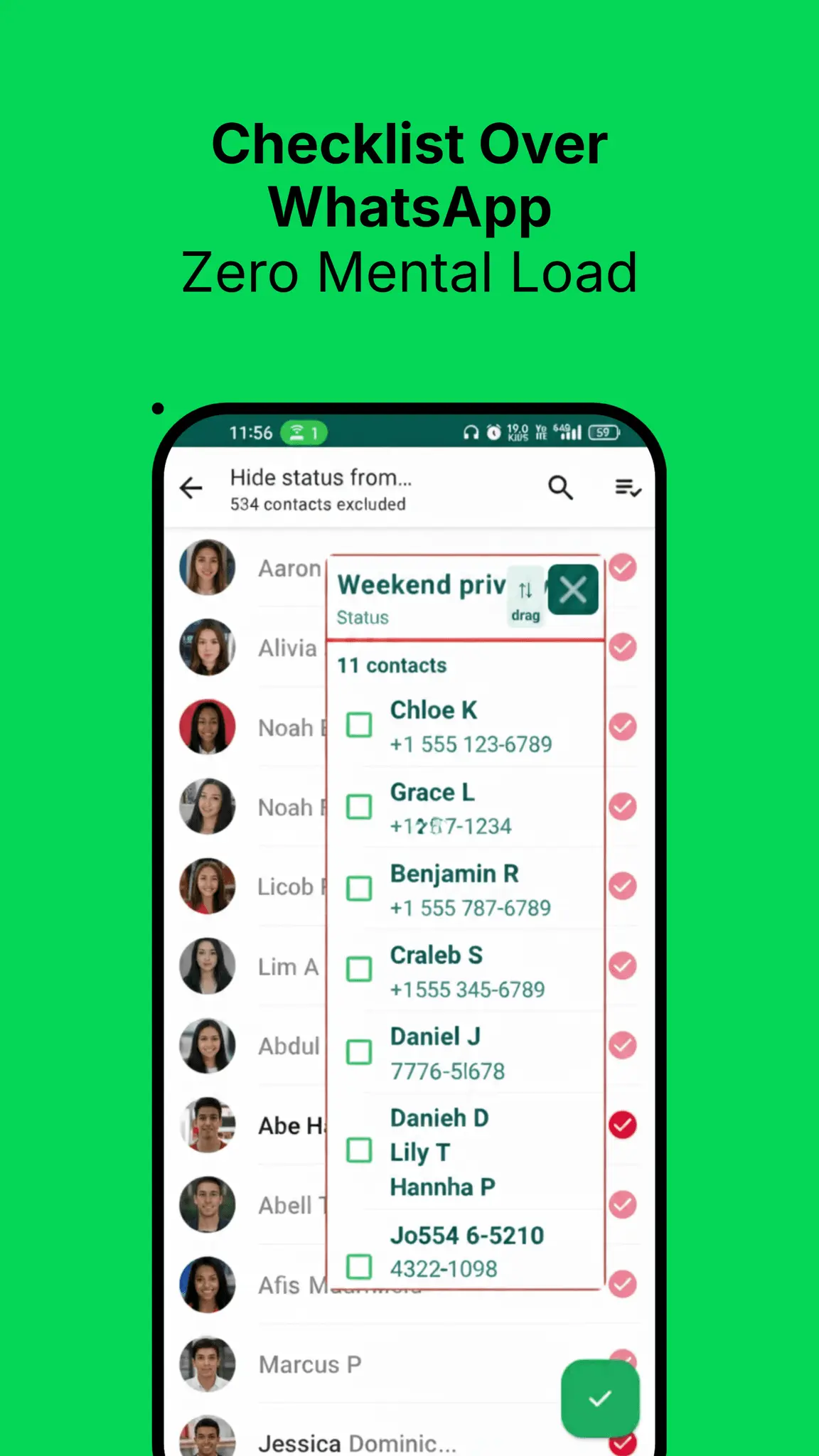 Screenshot 2 of WhatsPrivcy 