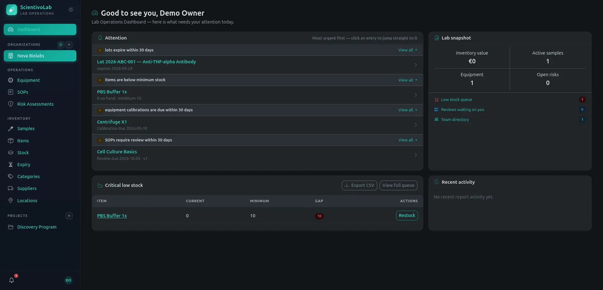 Screenshot 2 of ScientivoLab