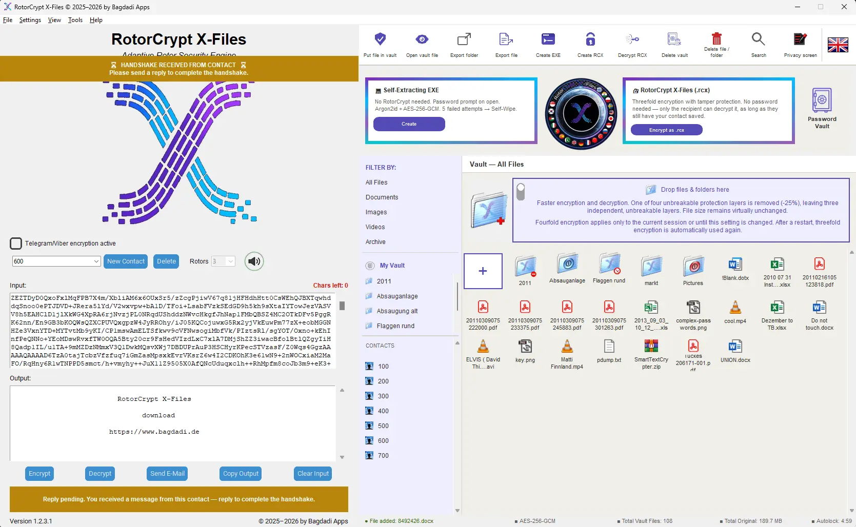 Screenshot 7 of RotorCrypt X-Files