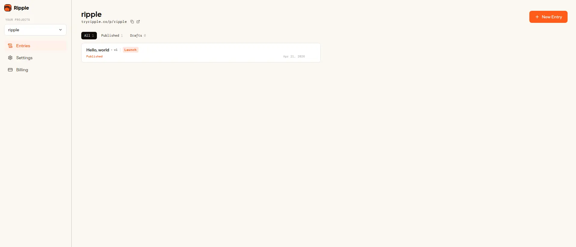 Screenshot 1 of Ripple