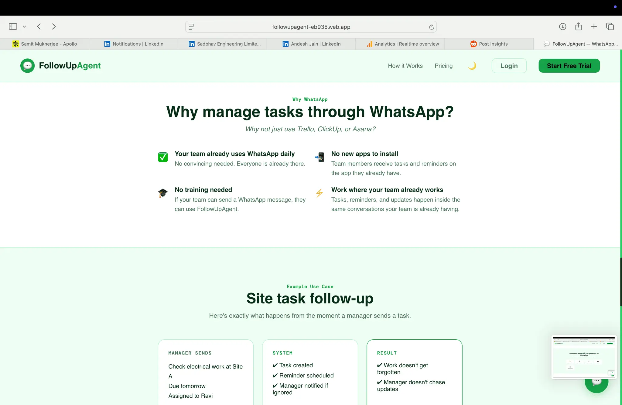 Screenshot 5 of FollowUpAgent