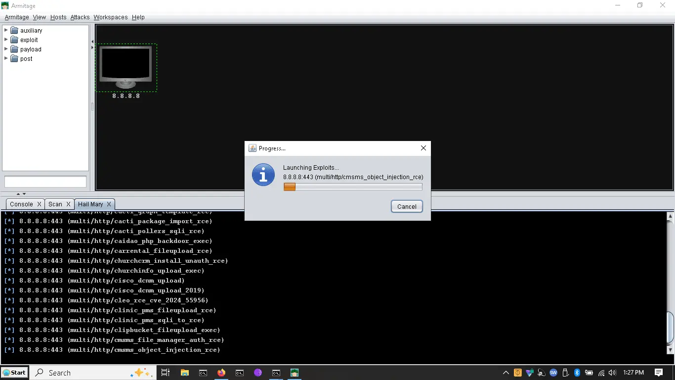 Screenshot 1 of Armitage for Windows