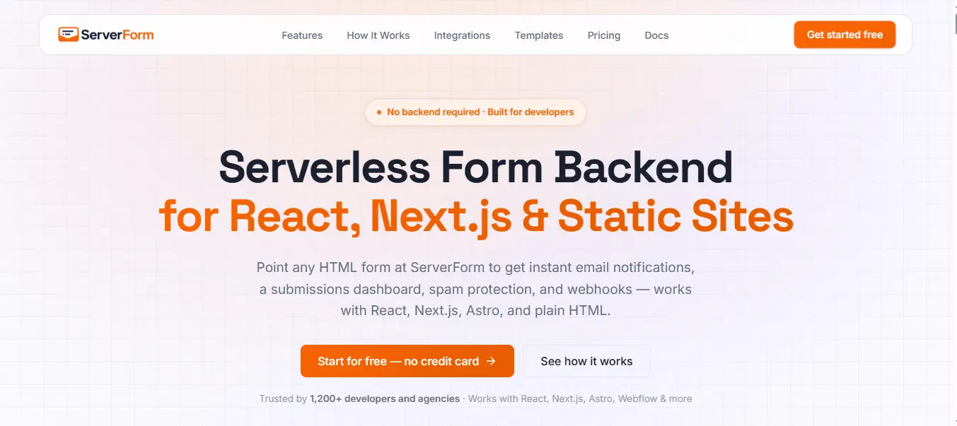 Screenshot 1 of ServerForm