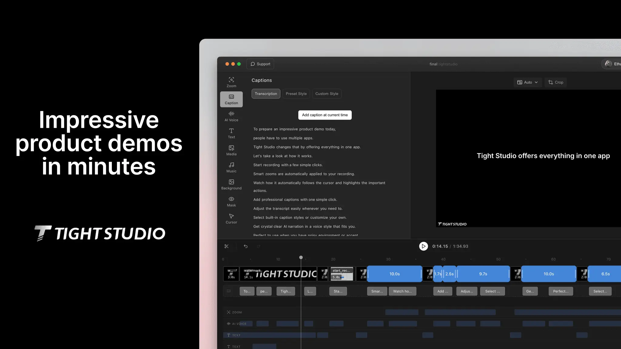 Screenshot 1 of Tight Studio