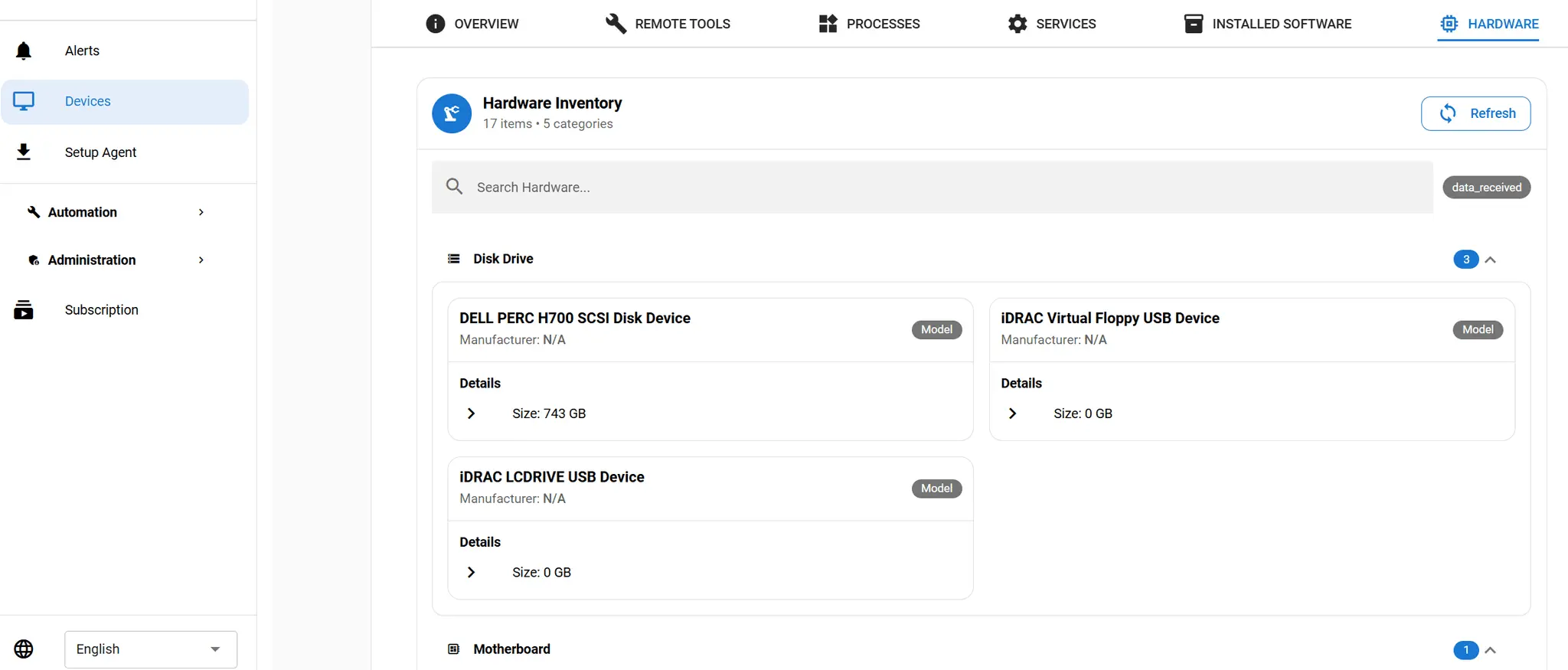 Screenshot 1 of Lunixar RMM