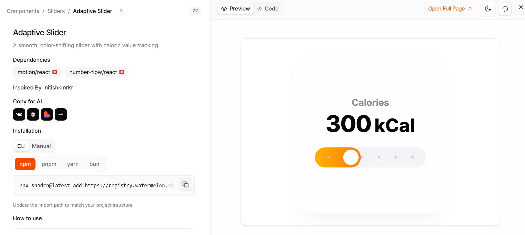 Screenshot 2 of Watermelon UI