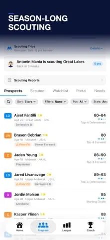 Screenshot 3 of College Hockey Dynasty