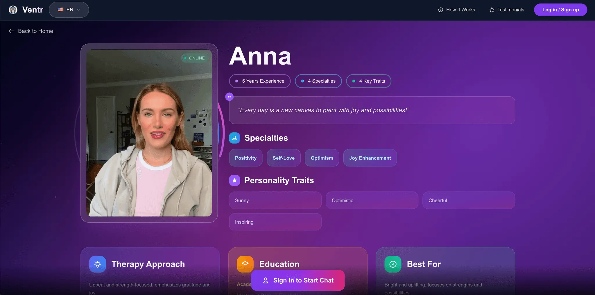 Screenshot 2 of Ventr chat