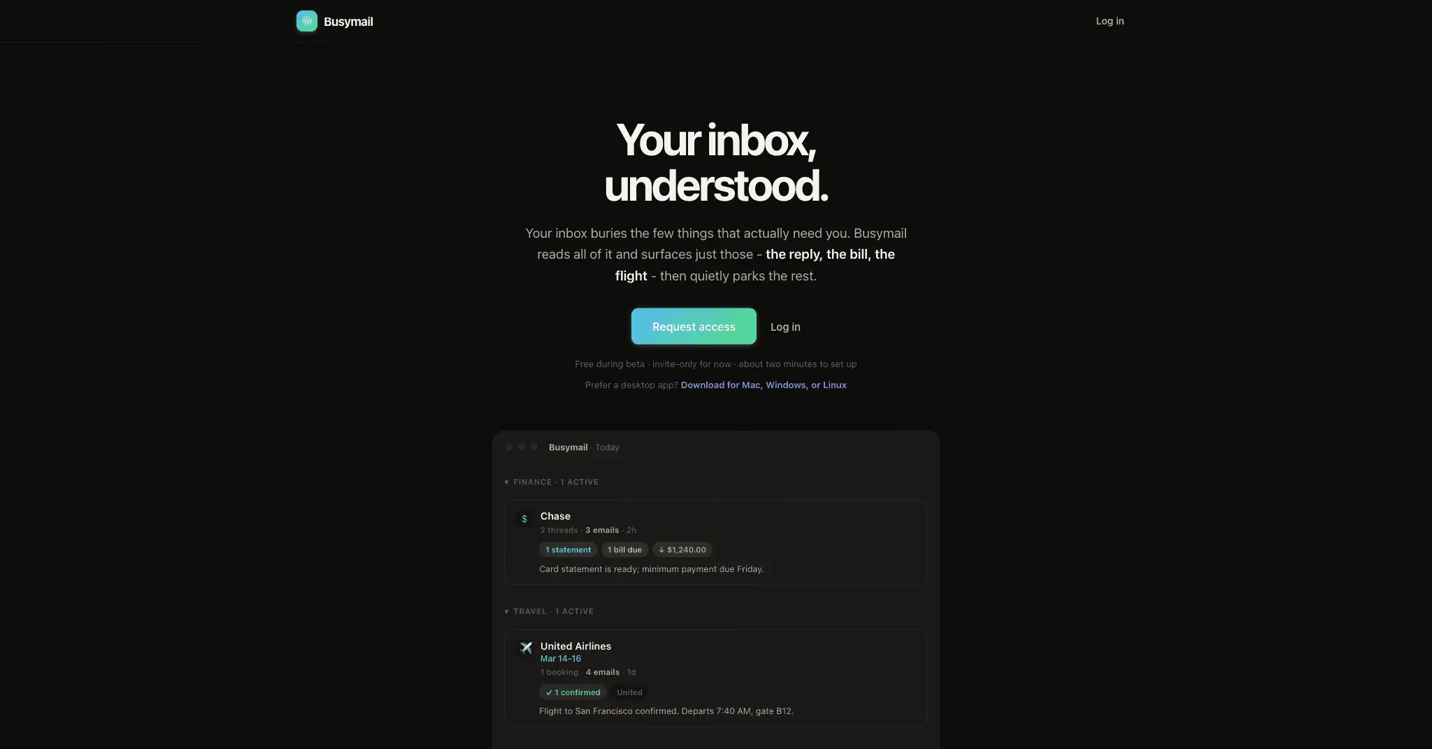 Screenshot 2 of Busymail