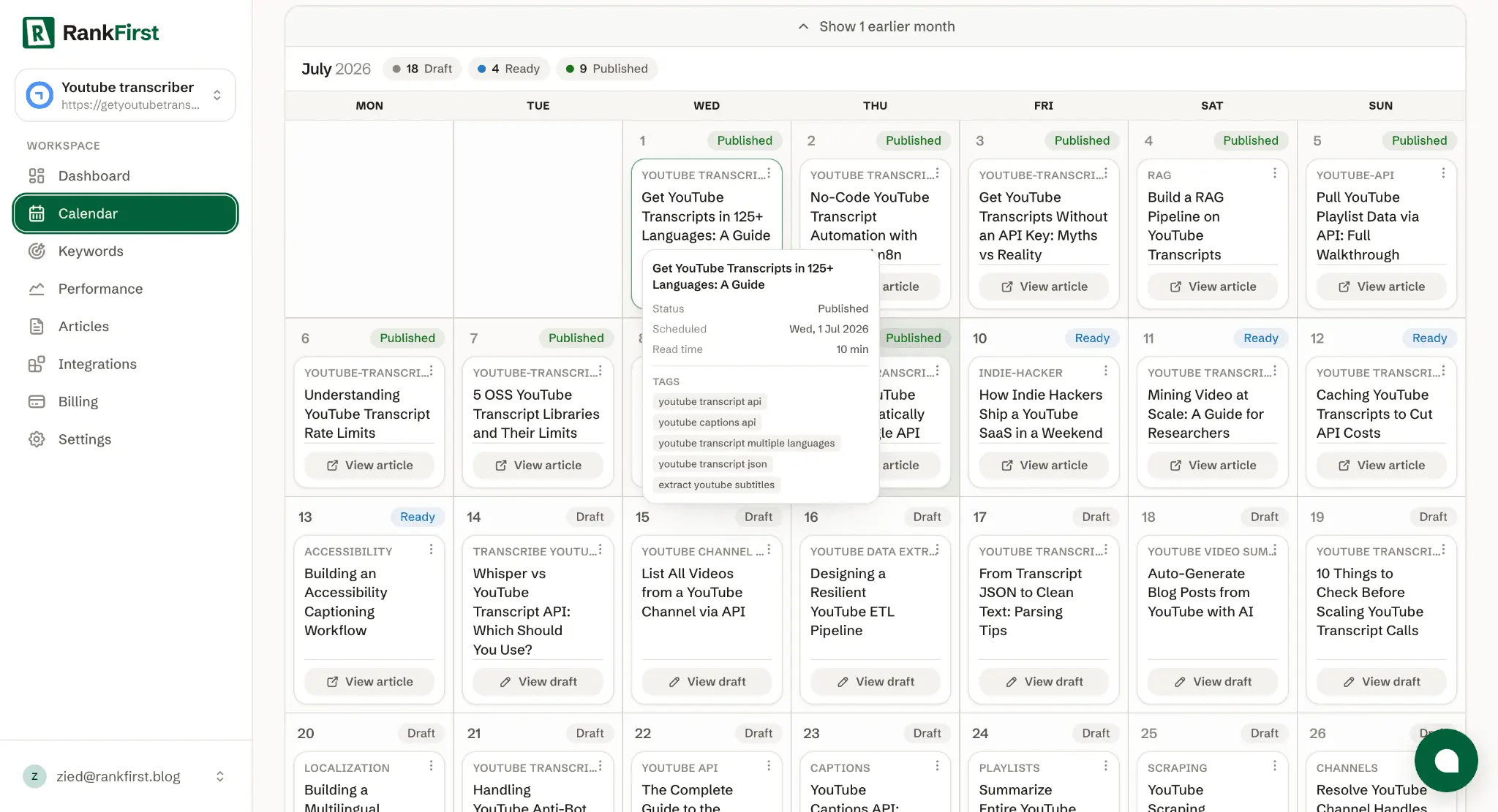 Screenshot 3 of RankFirst