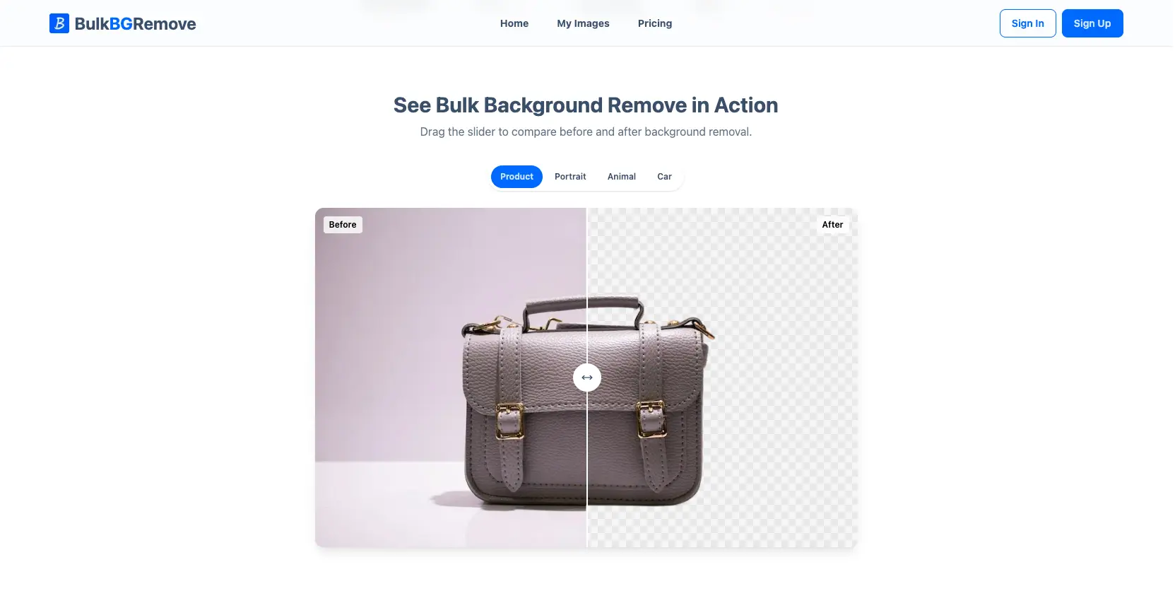 Screenshot 2 of BulkBgRemove
