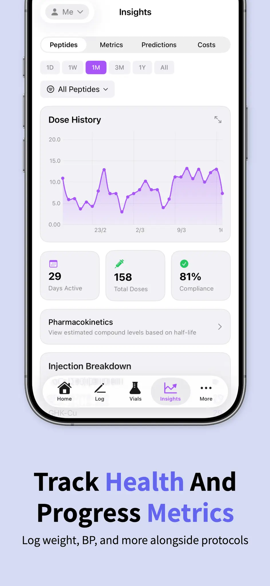 Screenshot 9 of VeriPep Tracker