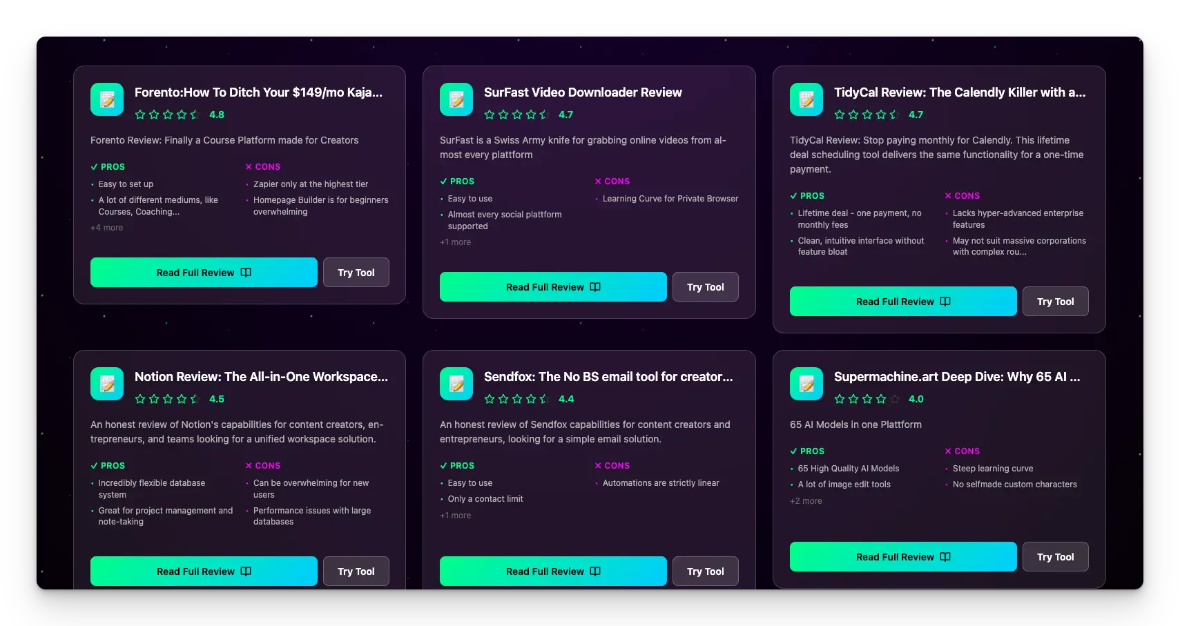 Screenshot 1 of  Extraterrestrial Tools