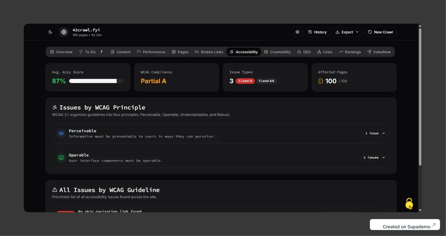 Screenshot 5 of 42crawl