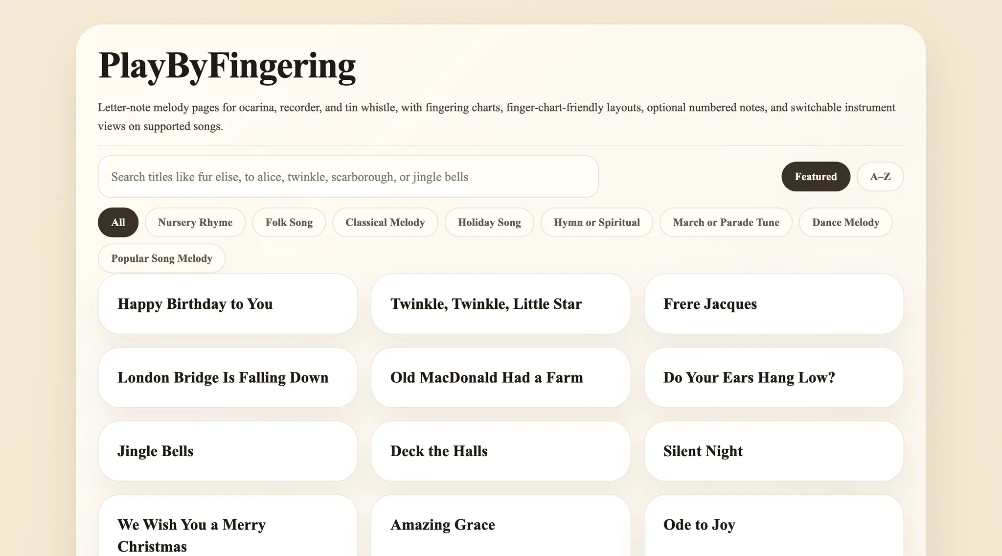 Screenshot 2 of PlayByFingering