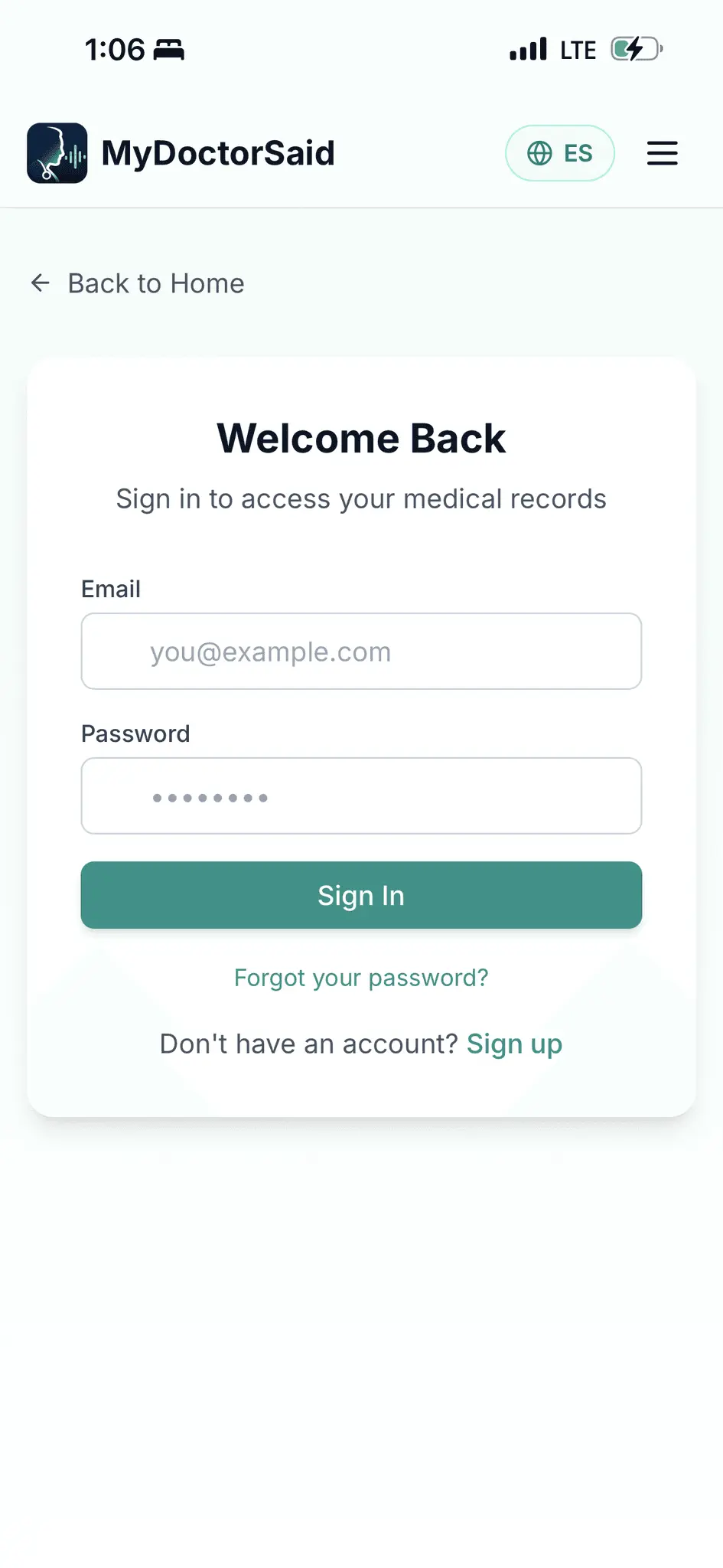 Screenshot 2 of MyDoctorSaid