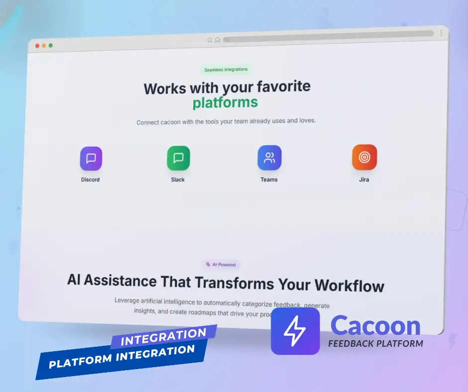 Screenshot 6 of Cacoon Feedback