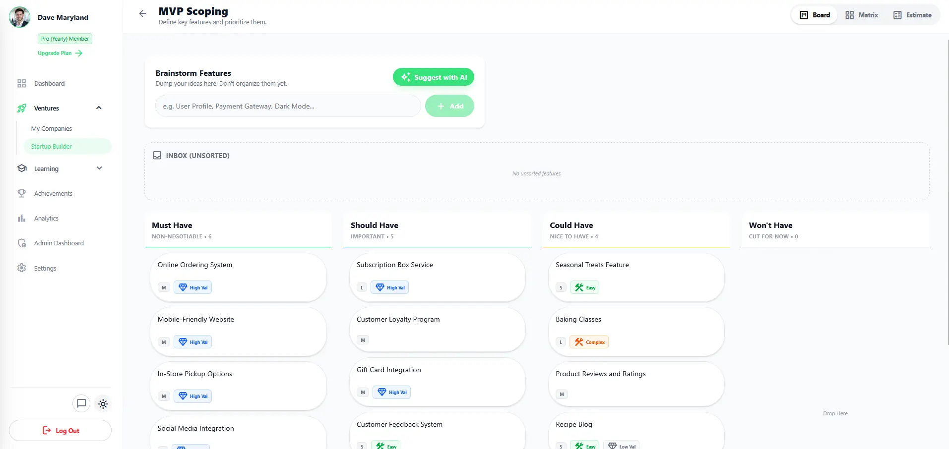 Screenshot 1 of FoundersWorkspace.app