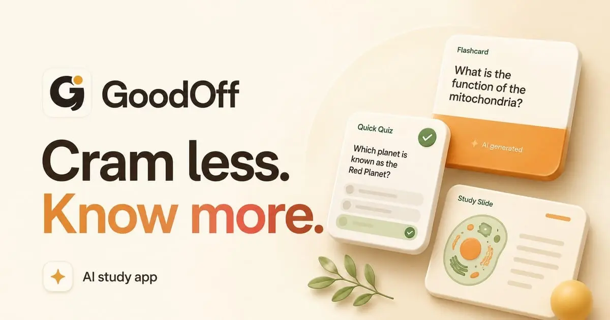 Screenshot 1 of GoodOff