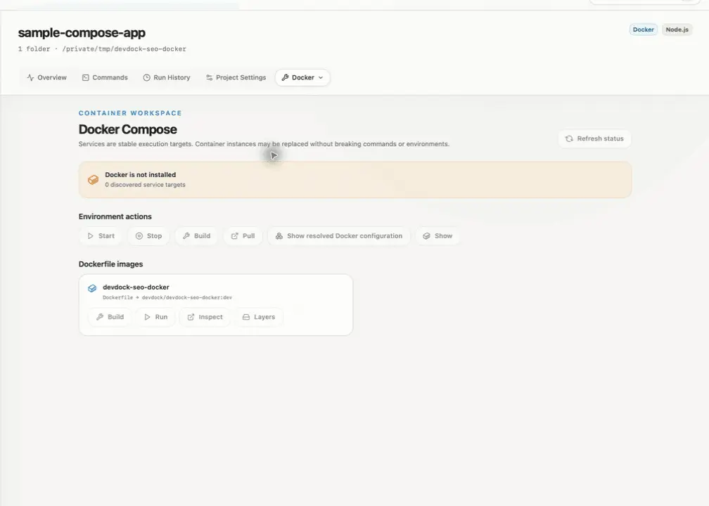 Screenshot 4 of DevDock