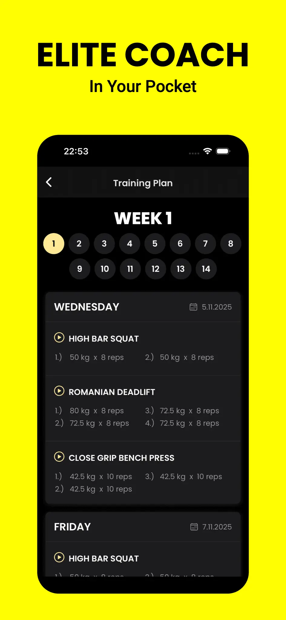 Screenshot 1 of Powerlifting AI Coach