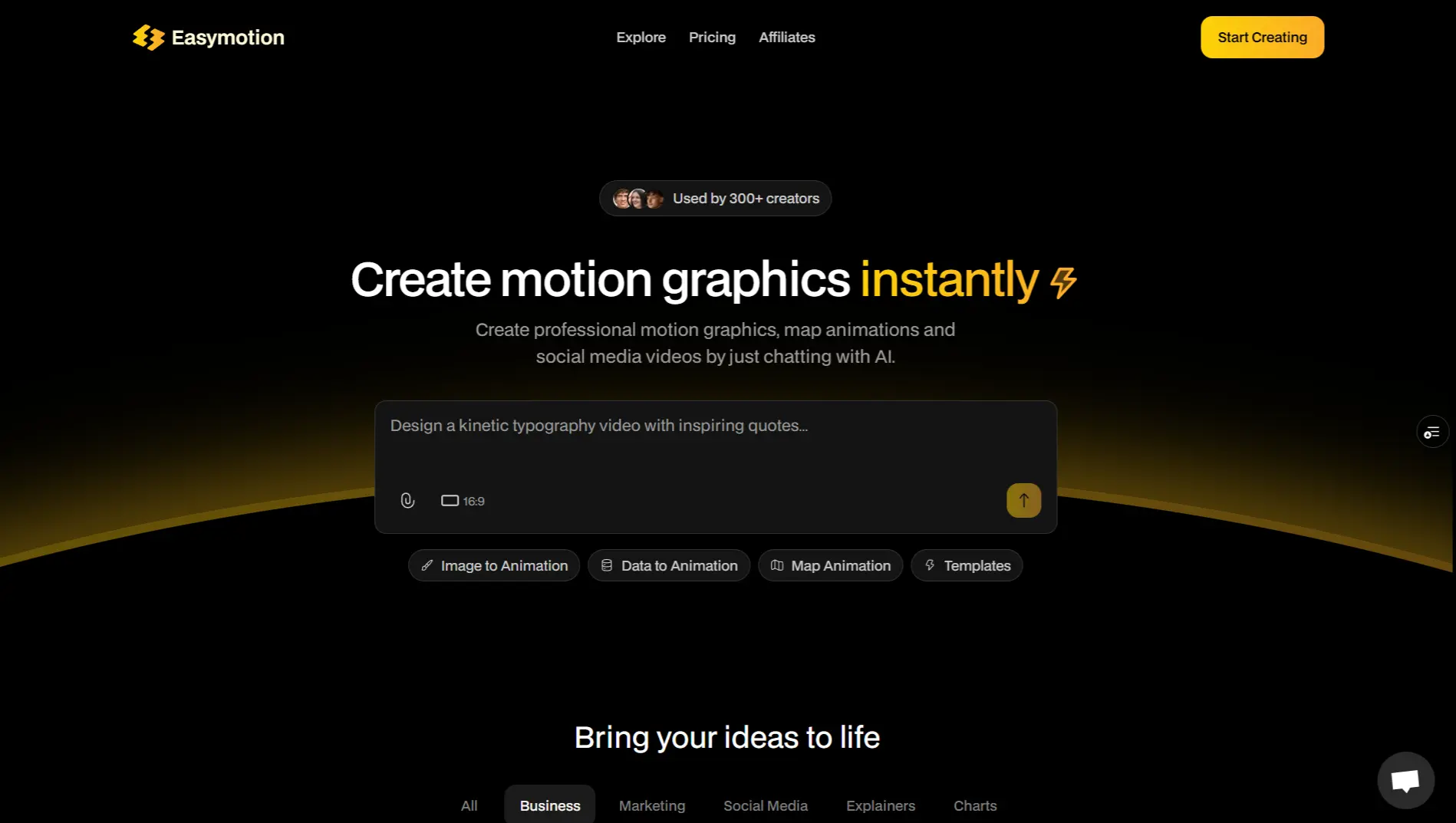 Screenshot 3 of Easymotion - AI Motion Graphic Generator